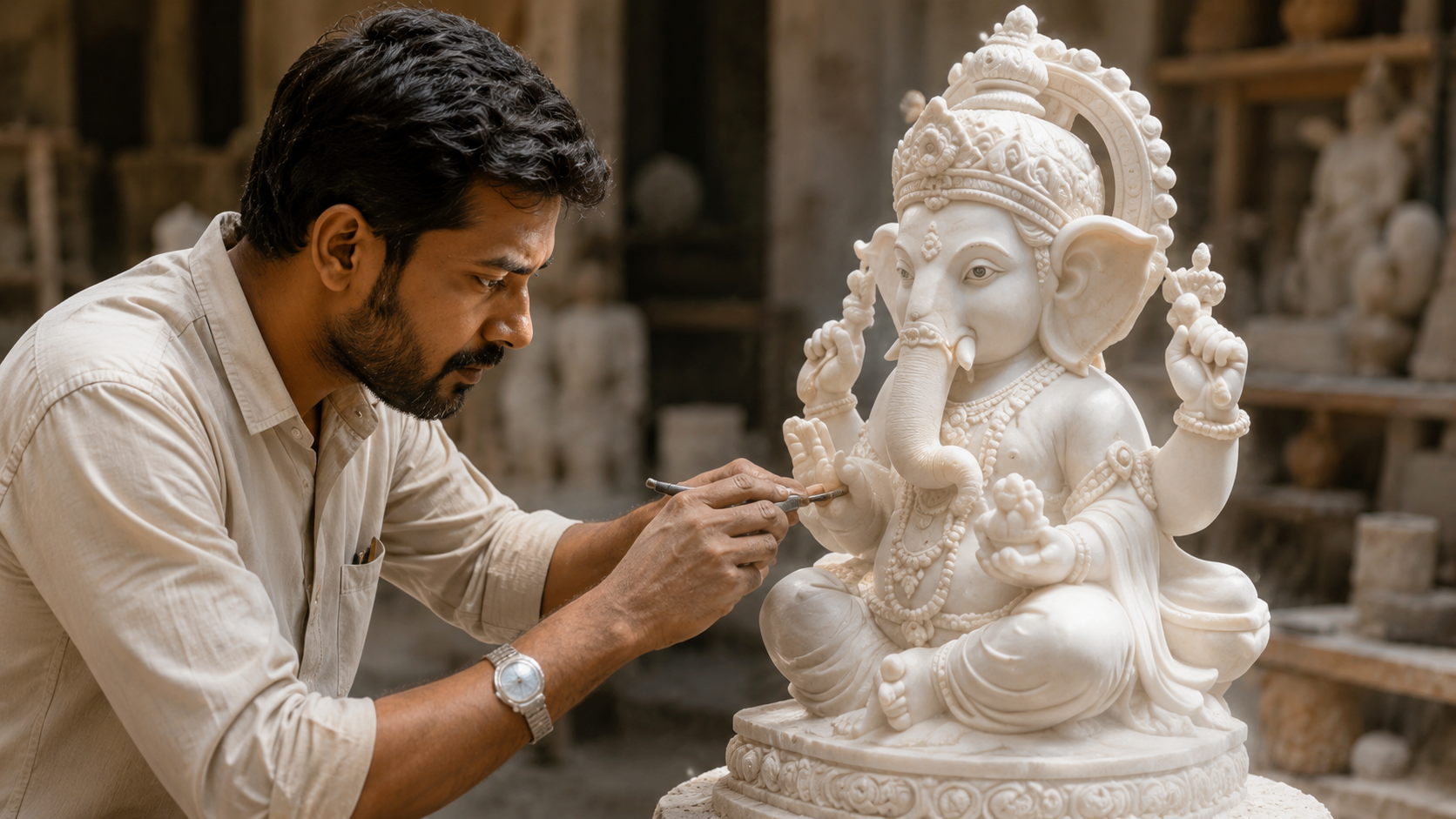 How to Care for Your Marble Moorti