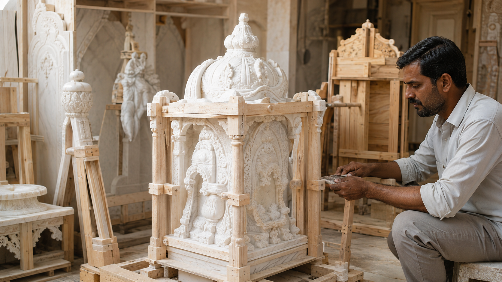 From Jaipur to the World: Safe Packing & Delivery