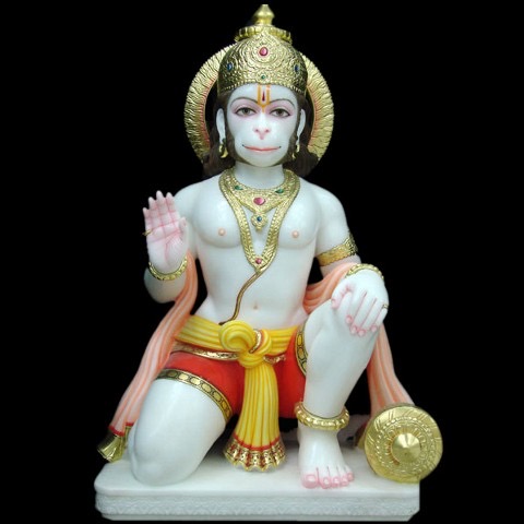 Seated Bal Hanuman Statue