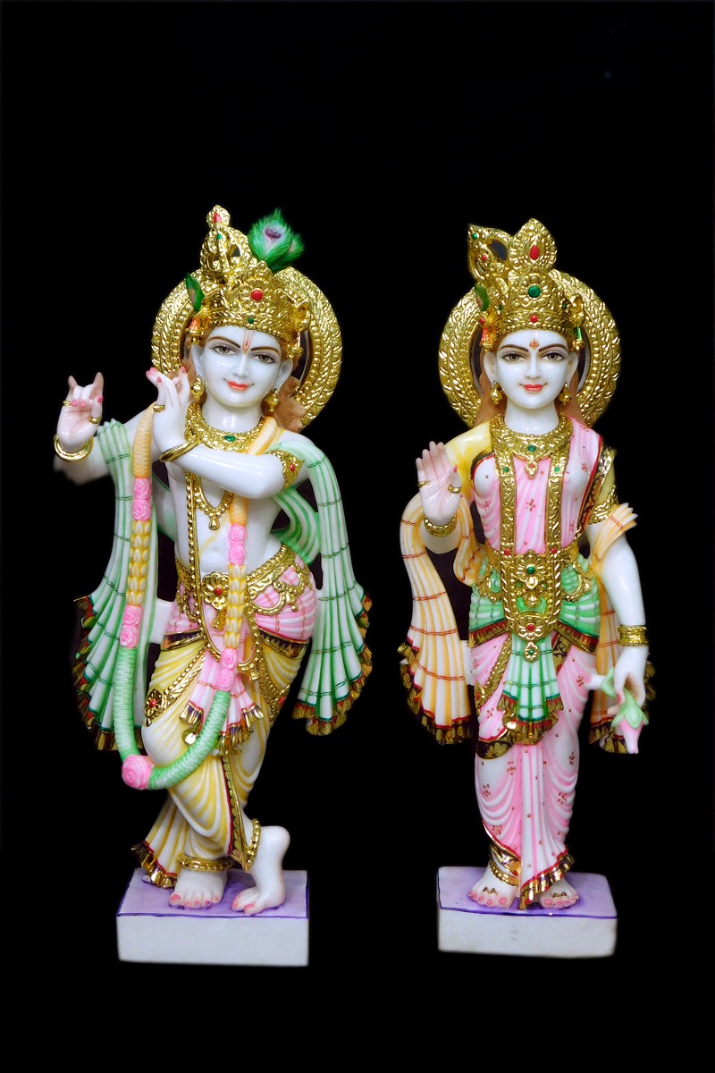 Royal Radha Krishna Statue