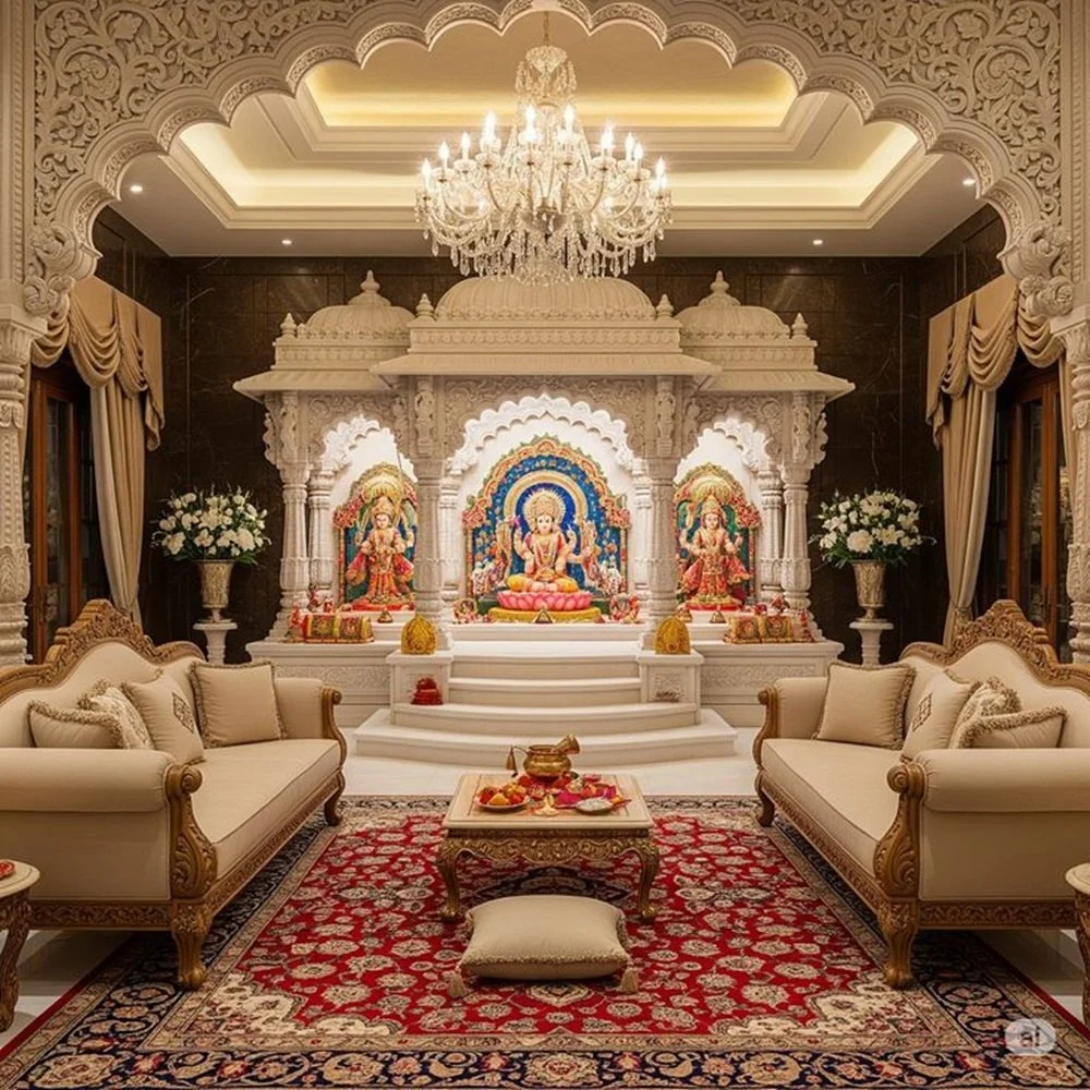 Marble temples / Mandir Statue 3