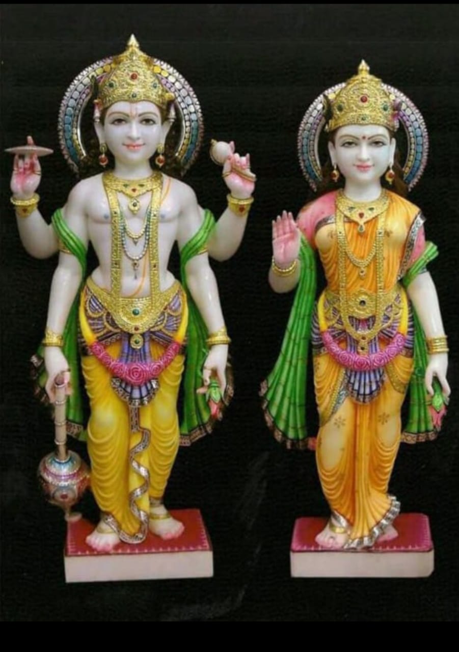 Vishnu Lakshmi Statue 2