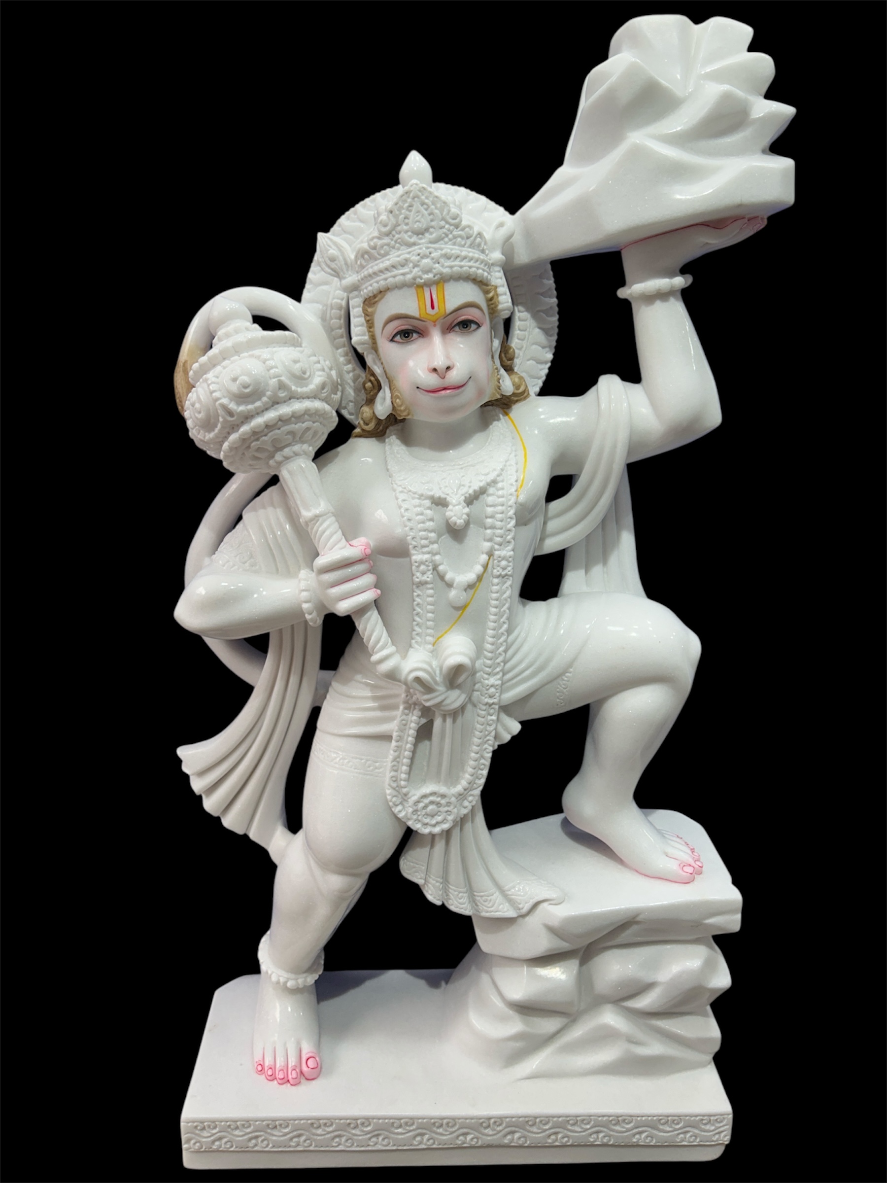 Hanuman Carrying Sanjeevani Statue thumbnail