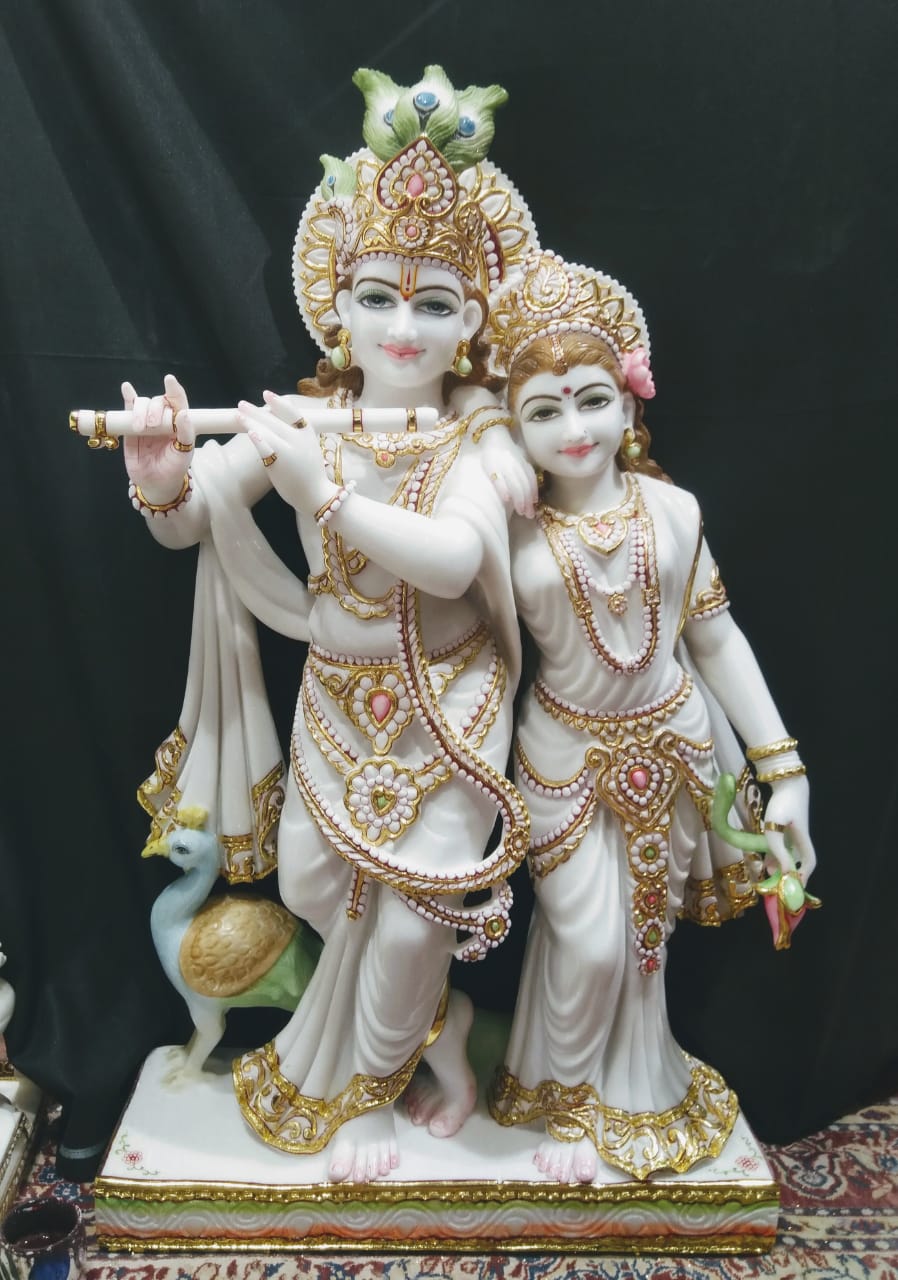 Decorative Radha Krishna Statue thumbnail